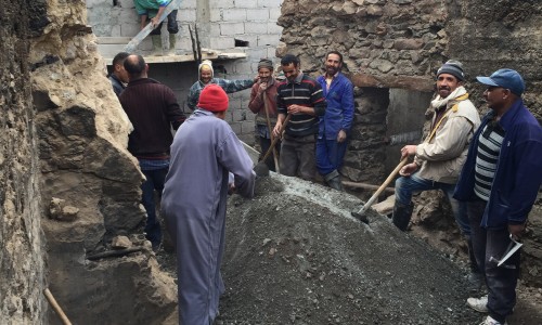 community repairing a mosque in atlas mountains alice morrison alice hunter morrison