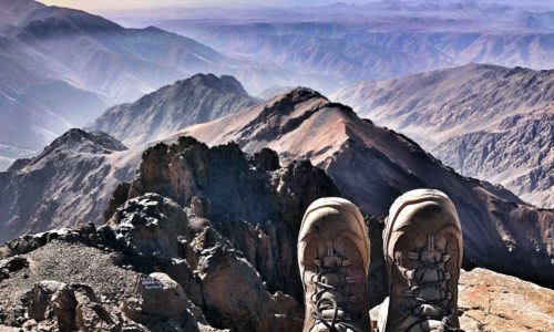 training for ETR in Atlas Mountains