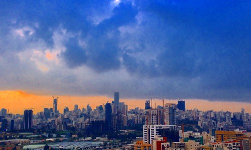 Beirut Skyline with Alice Out There from AMO Media Associates